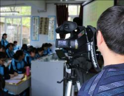 旭川中学2015年网络晒课录课正式开机